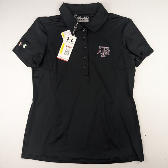 Under Armour Texas A&M Auggies Athletic Polo Shirt - Medium - Picture 1 of 5